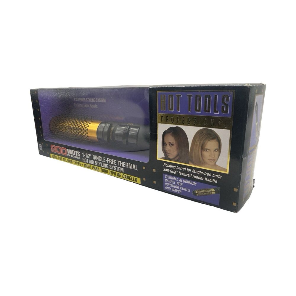 HOT TOOLS Black & Gold Blowout 1-1/2" Tangle Free Thermal Hot Air Styling System